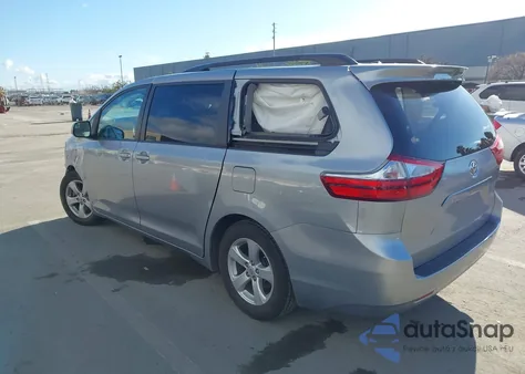 2015 Toyota Sienna Le 8 Passenger from USA, damaged, VIN 5TDKK3DCXFS611653